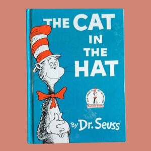 Vintage 1985 Dr. Seuss' :the Cat in The Hat" Hardcover Children's Book